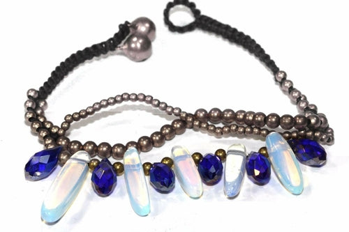 Opalite & Crystal Romance Bracelet