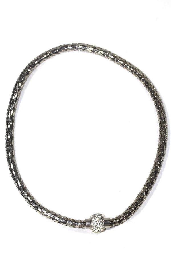 Dazzling Pave Charm Necklace