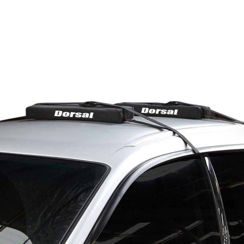 DORSAL Deluxe Wrap-Rax Surf and Snow Soft Roof Rack Pads Straps 19