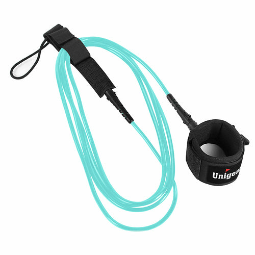 Straight Surfboard Leash with Waterproof Pouch