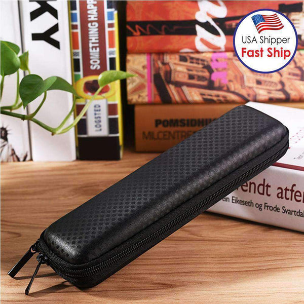 AMZER Leather Anti-lost Storage Bag Zipper Protective Box for Apple