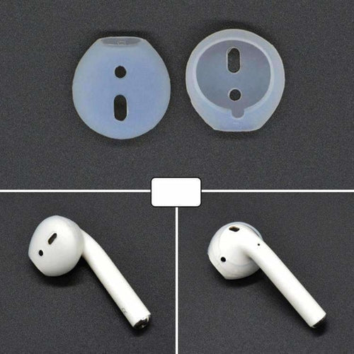 AMZER 2 PCS Wireless Bluetooth Earphone Silicone Ear Caps Earpads for