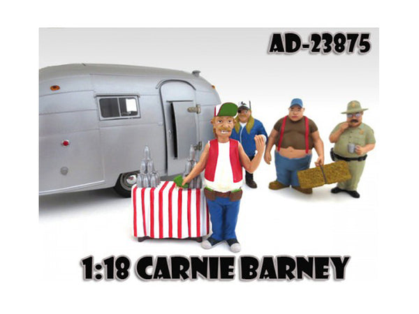 Carnie Barney \Trailer Park\" Figure For 1:18 Diecast Model Cars by