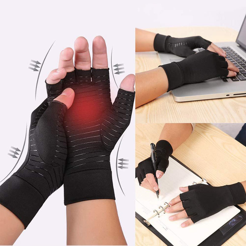 1 Pair Compression Arthritis Gloves Arthritic Joint Pain Relief Gloves