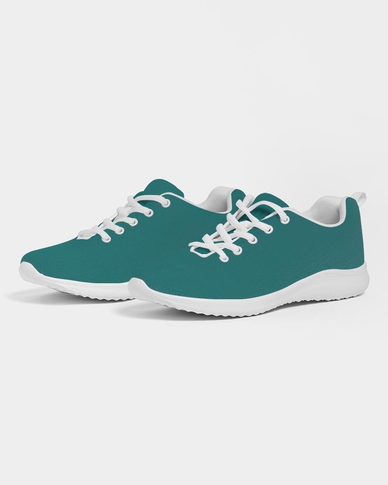 Uniquely You Womens Sneakers - Teal Green Canvas Sports Shoes /