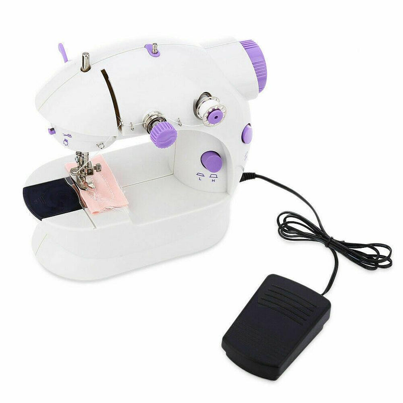 Mini Sewing Machine Electric Portable Crafting Mending Tool SP
