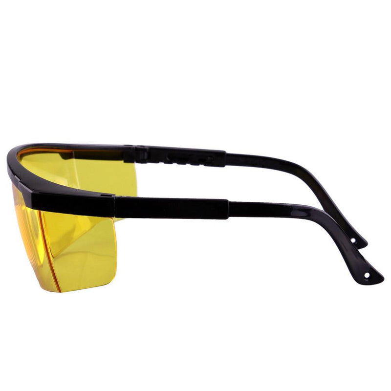Anti-impact goggles for production operations retractable foot glasses