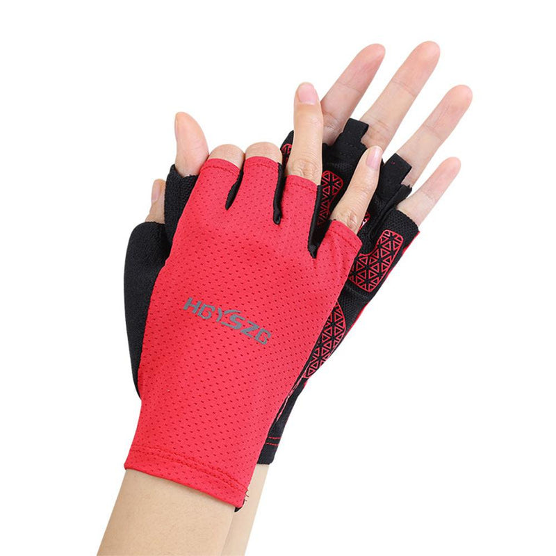 Silica Gel Non-Slip Half-Finger Gloves for Outdoor Sports SP