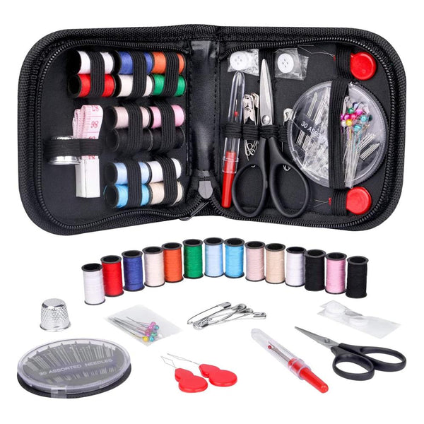 42 Pcs Sewing Kit Portable Sewing Box to Travel Emergency Repair SP