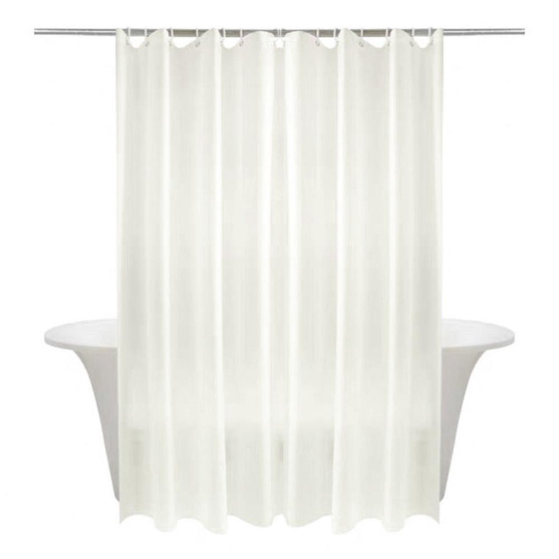 PEVA Frosted Shower Curtain Semi Transparent  Bath Curtain SP