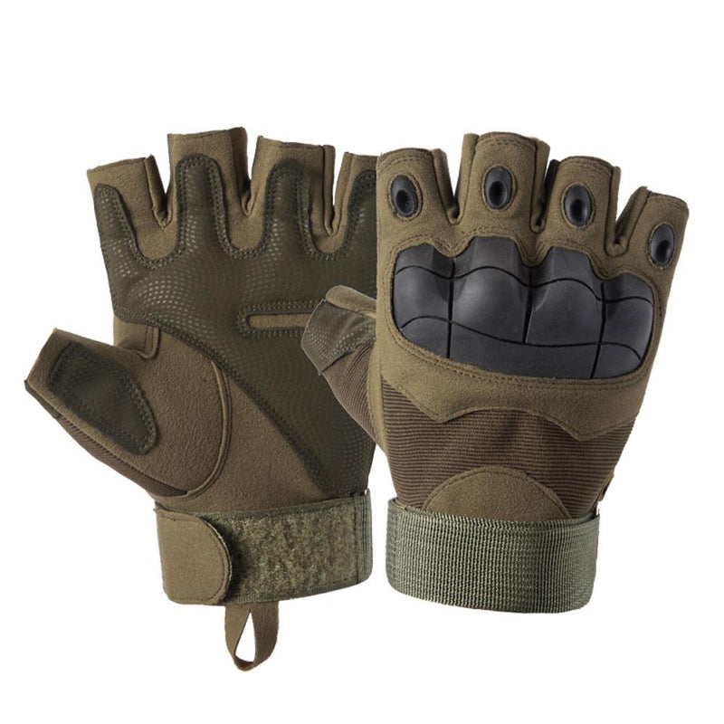 The Fingerless Outdoor Sports Tactical  Protection Gloves for Men SP