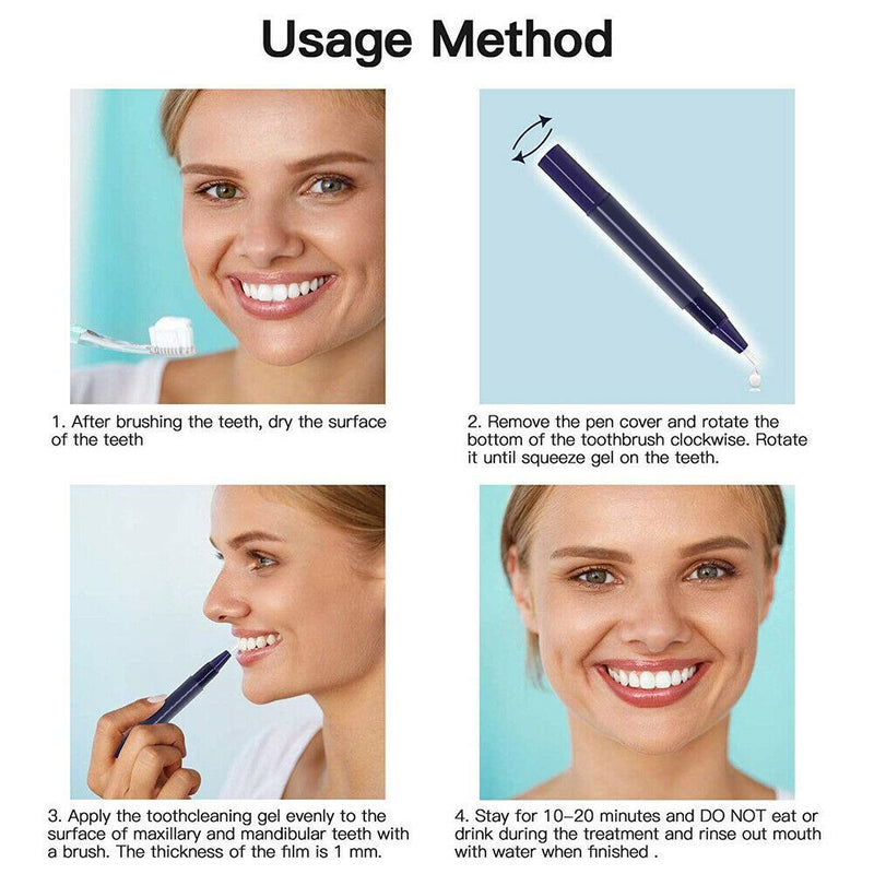 Teeth Whitening Gel Pens Oral Care Remove Stains Cleaning Tools SP