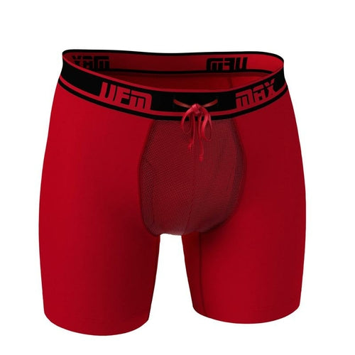 MAX Support 6 inch Boxer Briefs Polyester Gen 3.1 Available in Black,
