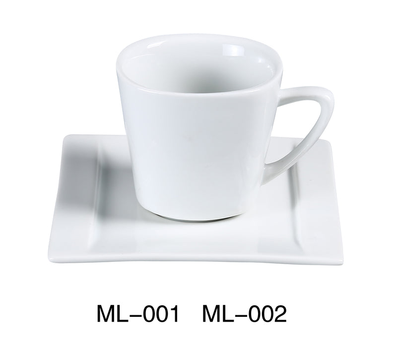 Yanco ML-001 7 oz Coffee/Tea Cup