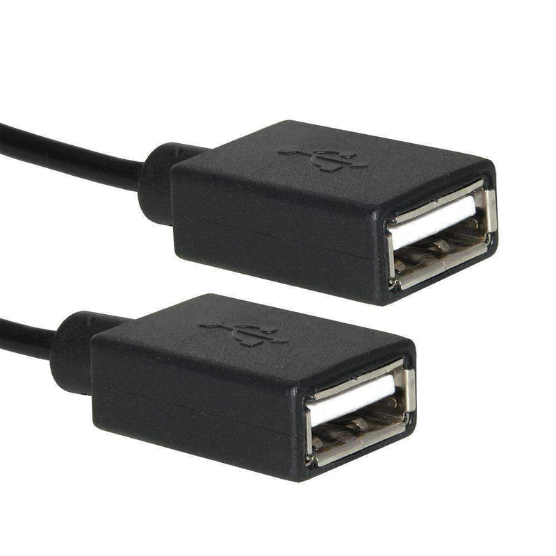 AMZER Handy USB to Dual USB Splitter Charge Cable - Pack of 2