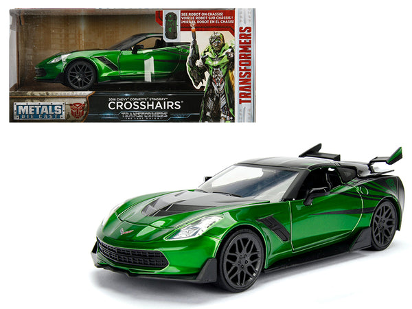 2016 Chevrolet Corvette Crosshairs Green From \Transformers\" Movie
