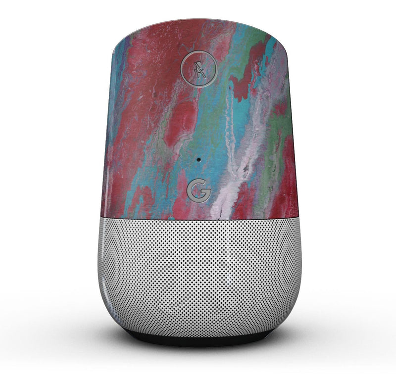 Abstract Wet Paint Red and Blue - Full-Body Skin Kit for the Google