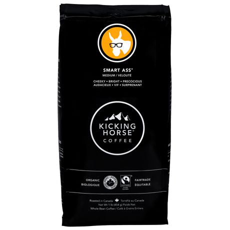 Kicking Horse Whole Bean Coffee Smartass (6x10 OZ)