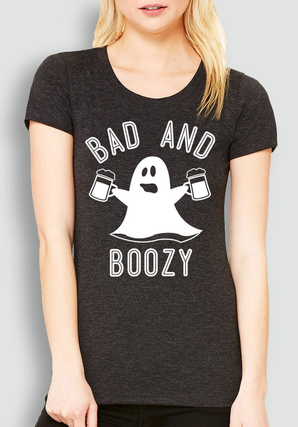 BAD & BOOZY Mugs Halloween Short Sleeve Tee - Pick