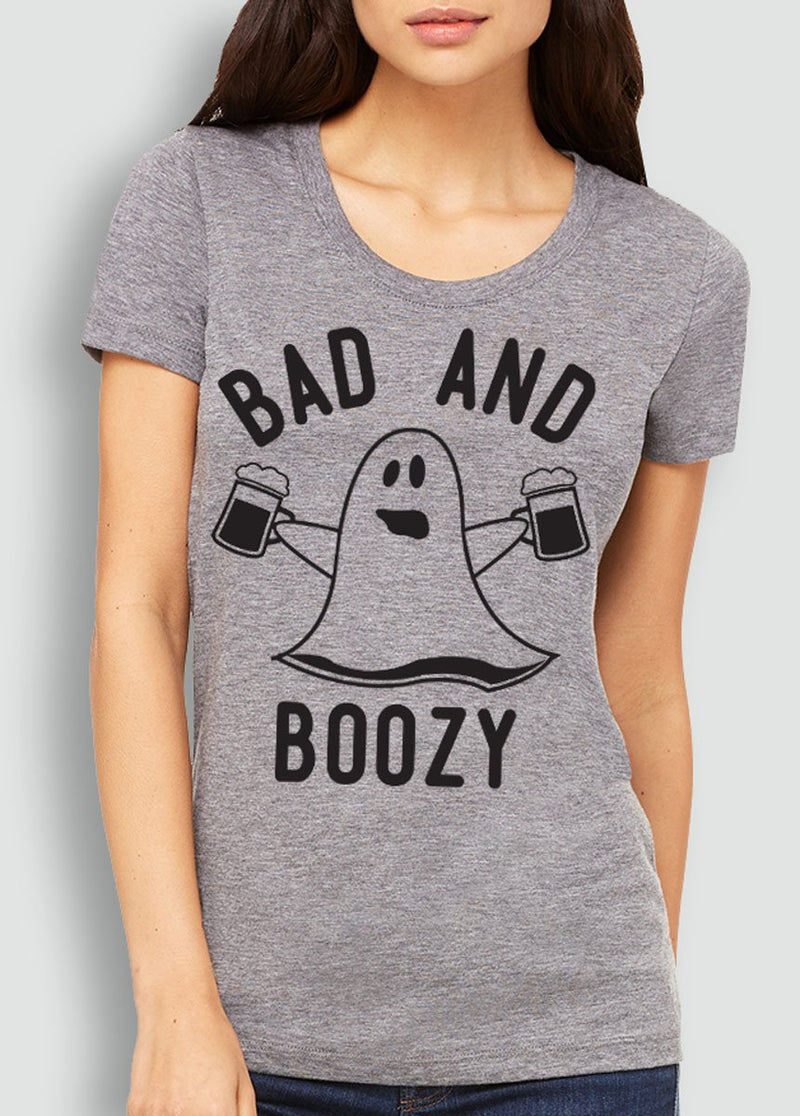 BAD & BOOZY Mugs Halloween Short Sleeve Tee - Pick