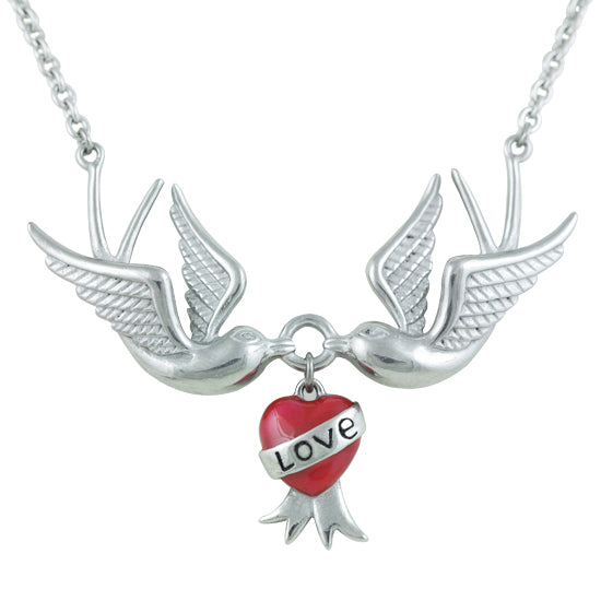 Love Swallows Necklace