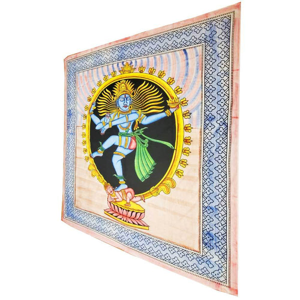 Dancing Shiva Pose Natarajasana Full Size Tapestry Wall Hanging