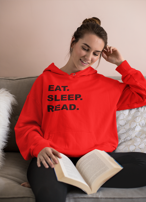 Eat Sleep Read HOODIE