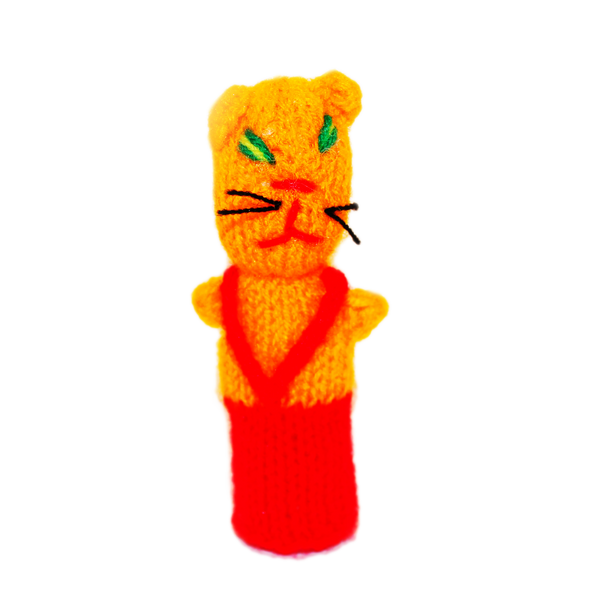 Orange Cat in Overalls