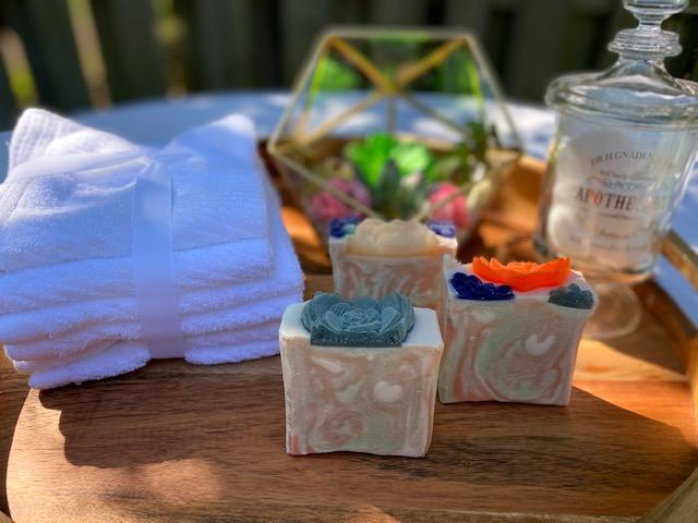 Berry Clean Succulent Soap Made With Essential Oils