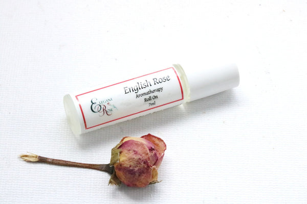 English Rose Natural Perfume Oil - Aromatherapy
