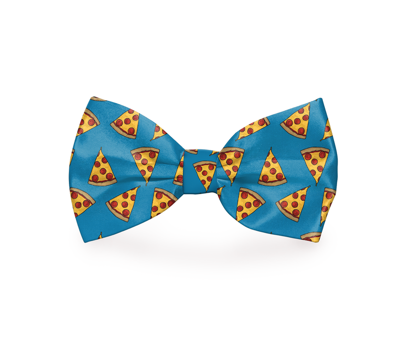 I Usually Only Get The Crust Pizza Dog Bow Tie