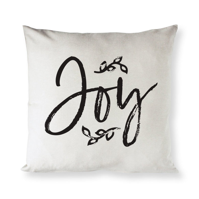 Joy Christmas Holiday Pillow Cover
