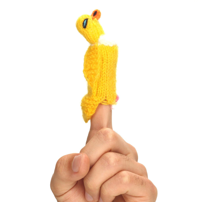 Canary Finger Puppet