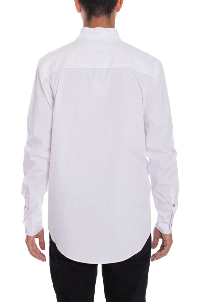 Weiv Long Sleeve Shirts White