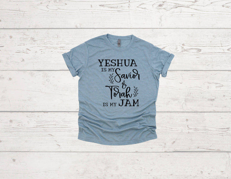 Yeshua is My Savior & Torah is My Jam Blue