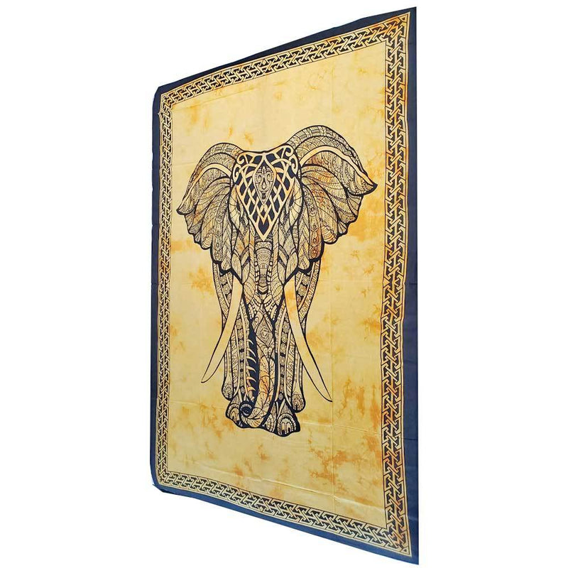 Indian Bohemian Elephant Tapestry Psychedelic Wall Hanging Decoration