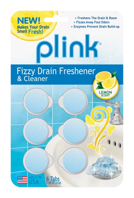 Plink PDF12T Fizzy Drain Freshener & Cleaner- pack of 12