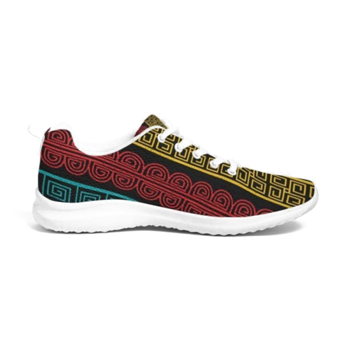 Athletic Sneakers, Low Top Multicolor Canvas Running Sports Shoes,
