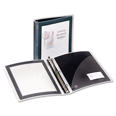 Avery 17637 Flexi-View Flexible Non Stick View Binder with Round Rings