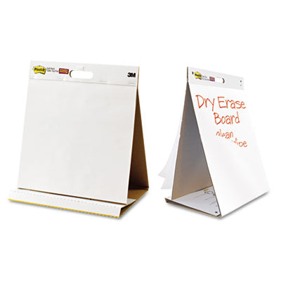 3M 563DE Dry Erase Tabletop Easel Pad  20 x 23  White  20 Sheets/Pad