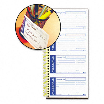 Adams Business Forms SC1153WS Write  N Stick Message Pad  5-1/4 x 2-3/