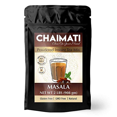 ChaiMati - Masala Chai Latte - Powdered Instant Tea Premix - 2 lbs Jar