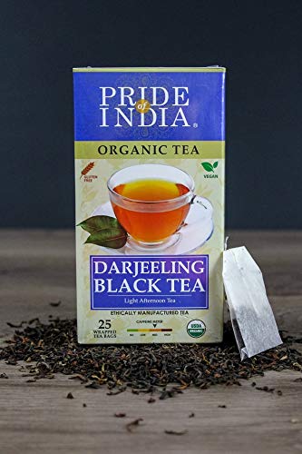 Organic Darjeeling Afternoon Black Tea Bags - Pack of 6