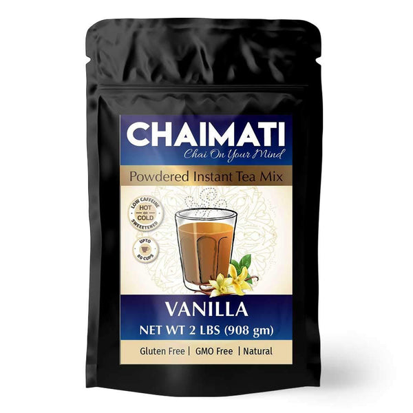 ChaiMati - Vanilla Chai Latte - Powdered Instant - 2 lbs Jar