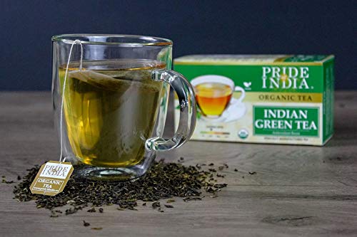 Organic Indian Green Tea Bags - Pack of 6