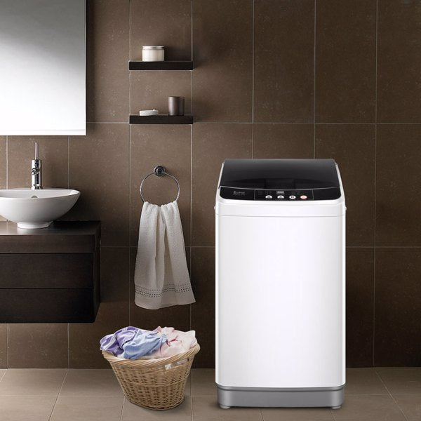 Full-Automatic Washing Machine Portable Compact Laundry Washer Spin
