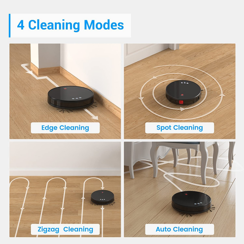 3 in1 Smart Robot Vacuum Cleaner For Families