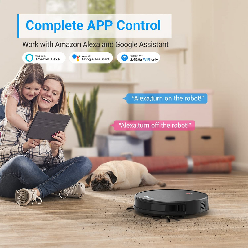 3 in1 Smart Robot Vacuum Cleaner For Families