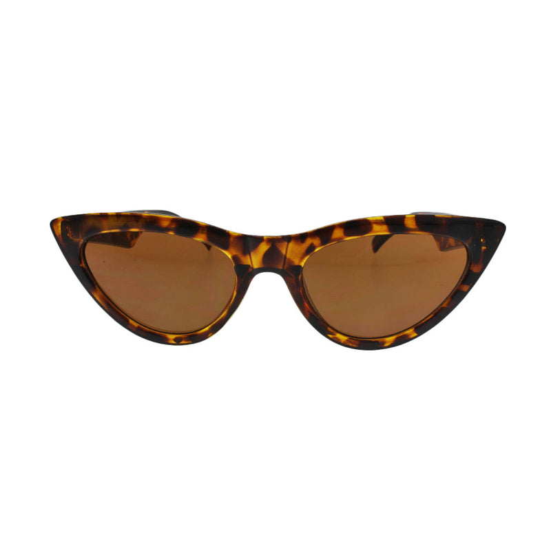MQ Cardi Sunglasses in Tortoise / Brown