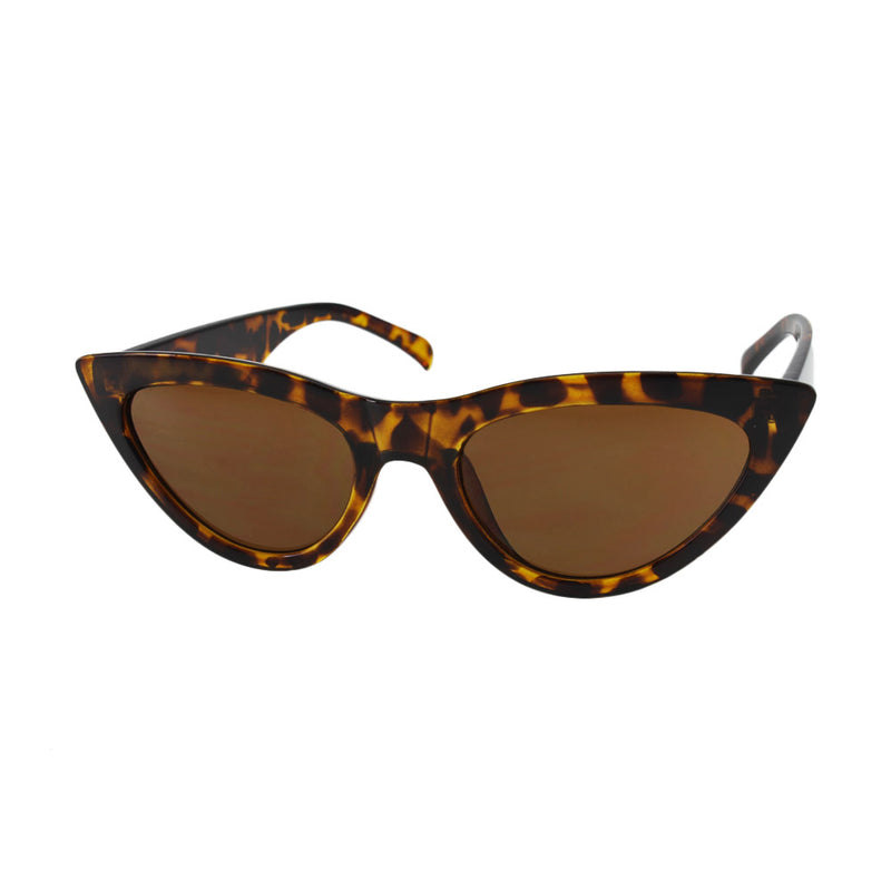 MQ Cardi Sunglasses in Tortoise / Brown